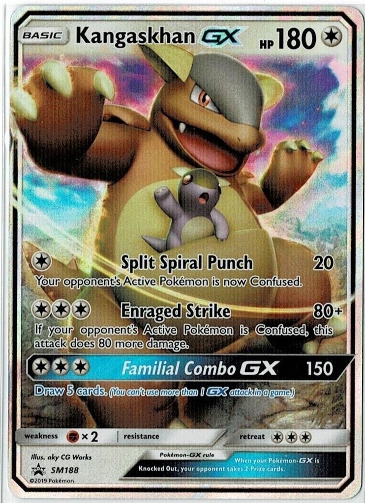 Kangaskhan GX - SM188 - promo - near mint