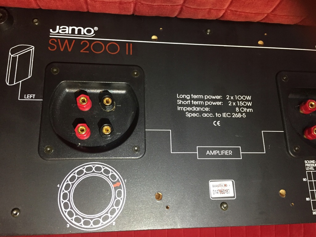 Купить ХОРОШИЙ САБВУФЕР JAMO SW-200II: отзывы, фото и характеристики на ...