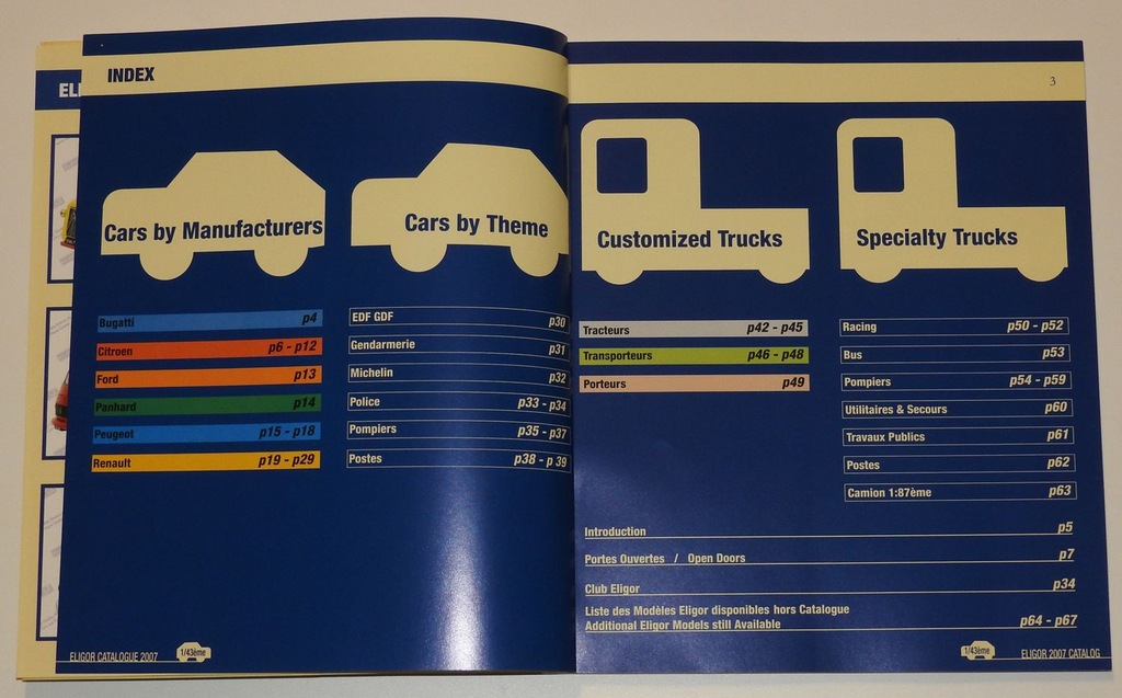 Купить Каталог моделей автомобилей ELIGOR 2007 1:43: отзывы, фото, характеристики в интерне-магазине Aredi.ru