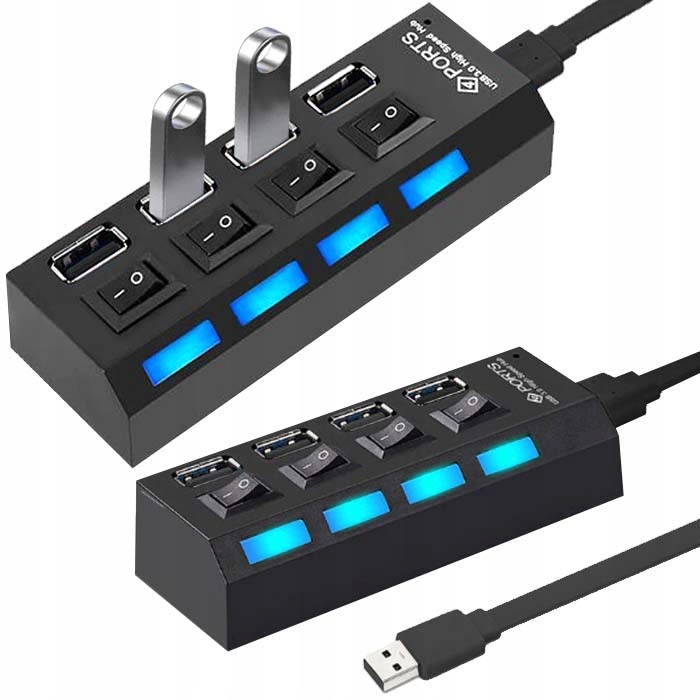 Купить USB-концентратор 4-портовый разветвитель USB 2.0 разветвитель: отзывы, фото, характеристики в интерне-магазине Aredi.ru
