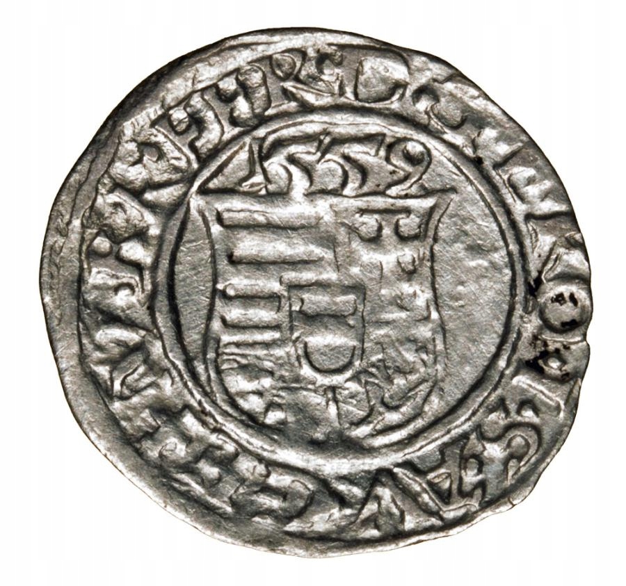 Denar 1559 Ferdynand I Habsburg Węgry Kremnica