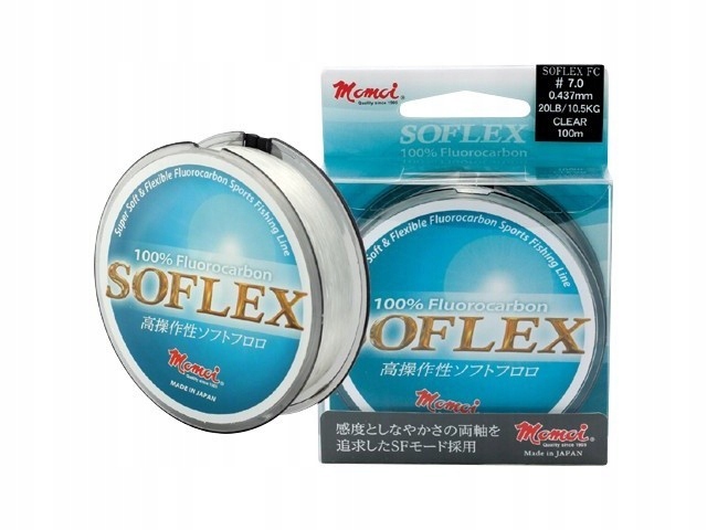 Fluorocarbon MOMOI Soflex FC 50 m 0.369 mm