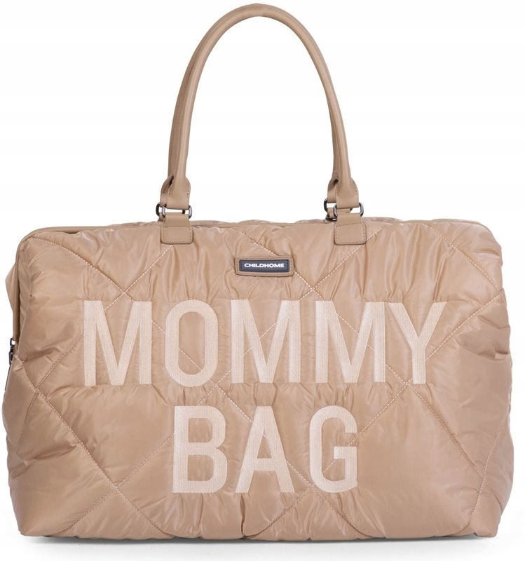 Childhome Mommy Bag Puffered Beige torba do przewijania 55 x 30 x 40 cm 1 s