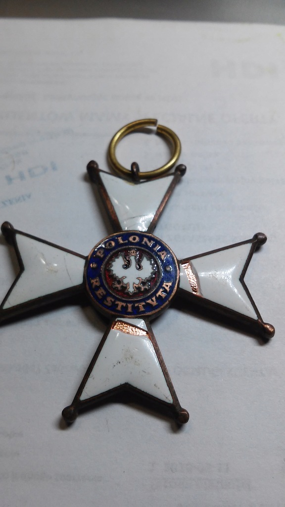Krzyż Oficerski OOP -1918