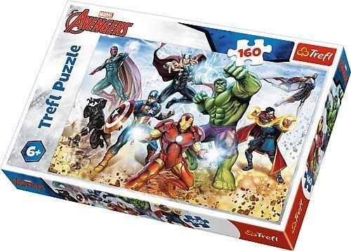 Puzzle 160 elementów Avengers - Gotowi by ratować