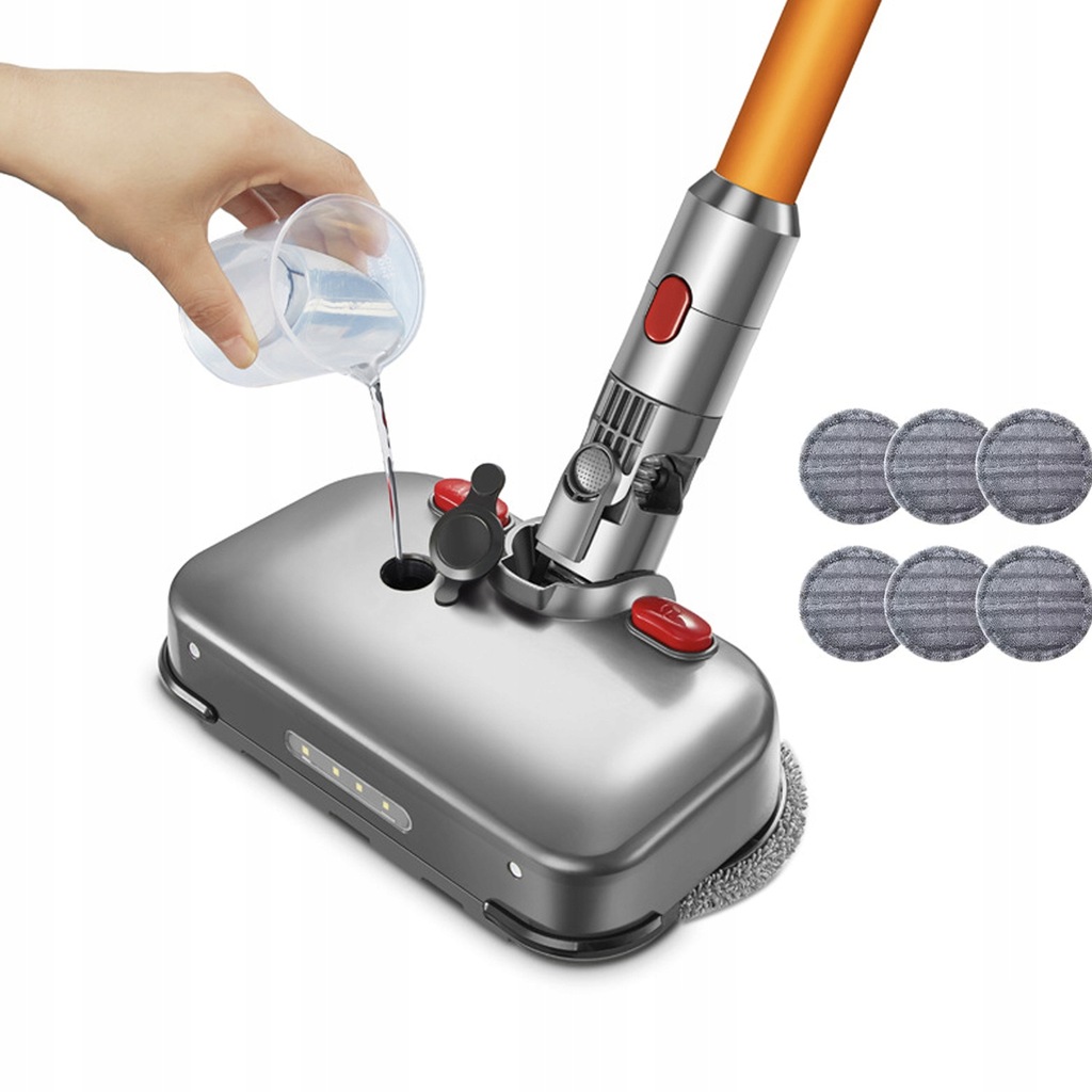 ZESTAW SZCZOTKA MOPUJĄCA DYSON MOP GŁOWA+ŚCIERECZK 12567517183