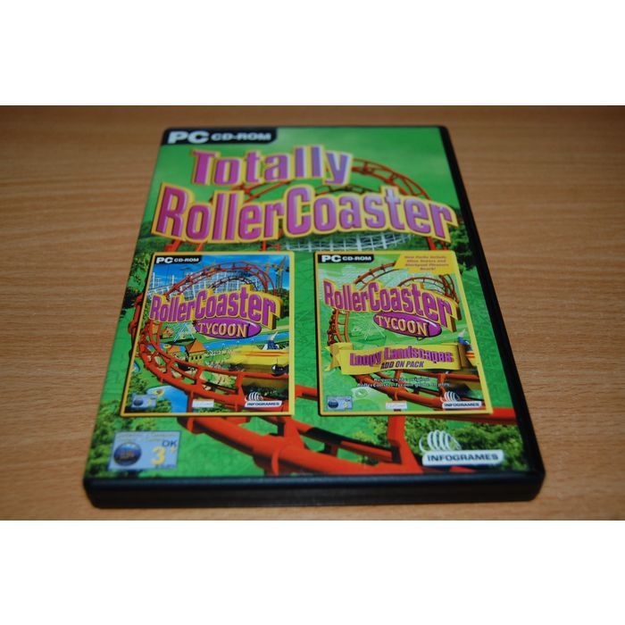 Gra PC totally roller coaster tycoon