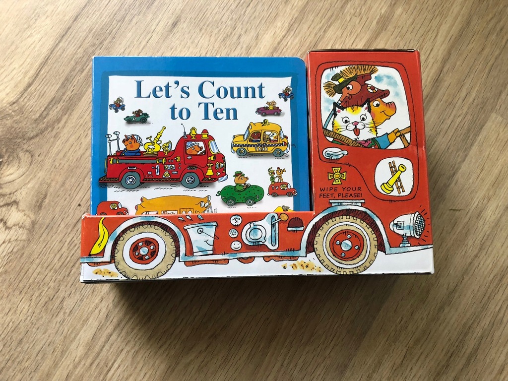 Richard Scarry's "Fire Engine" Box set