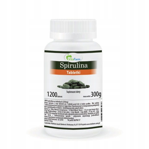 Spirulina tabletki 1200 tab. VitaFarm