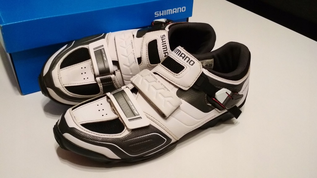 Buty na rower Shimano MTB M089 czarno/białe