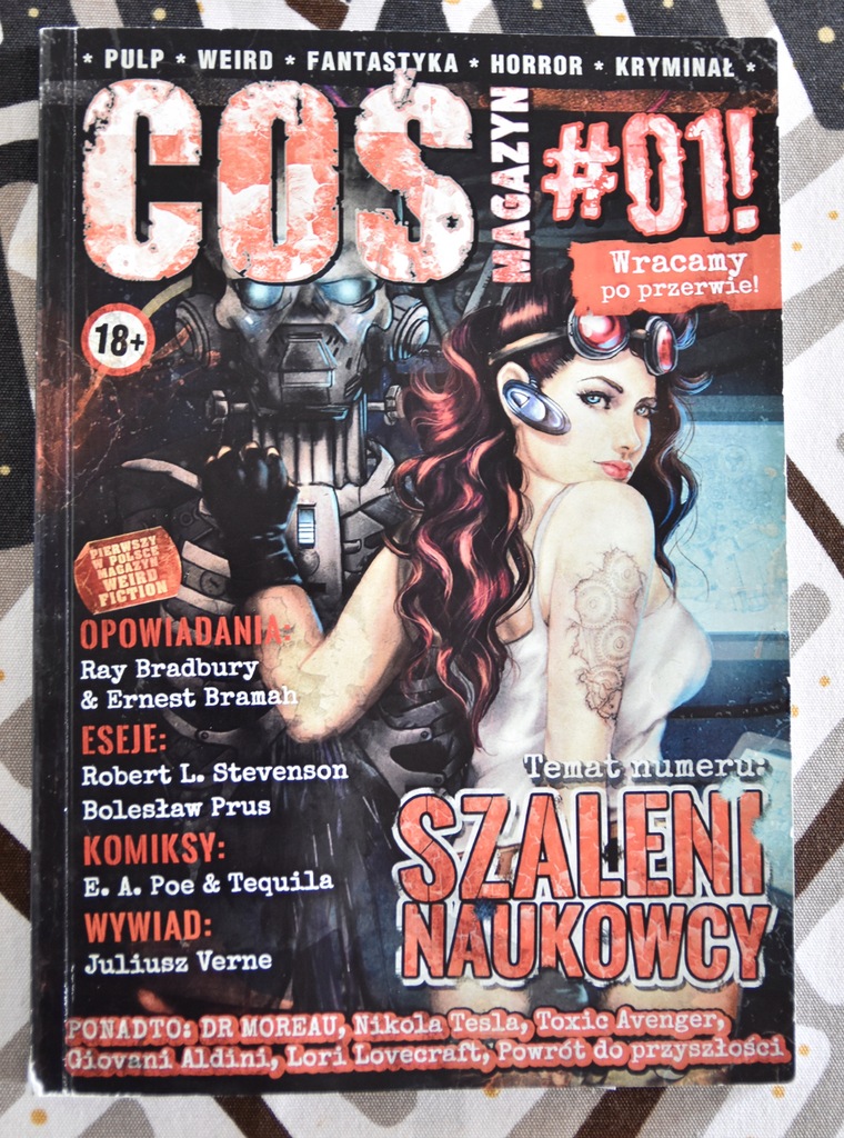 magazyn COŚ nr 1 (pulp, weird, horror...) + gratis