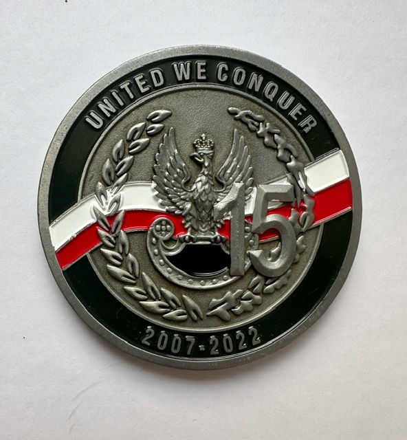 Coin medal PSOF srebrny