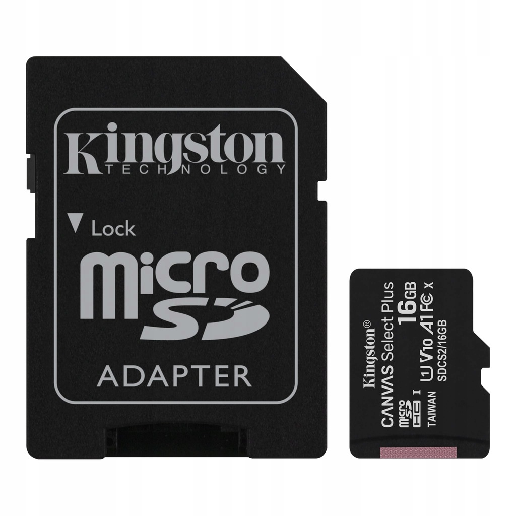 Kingston microSDHC Canvas Select 16GB UHS-I NYB3