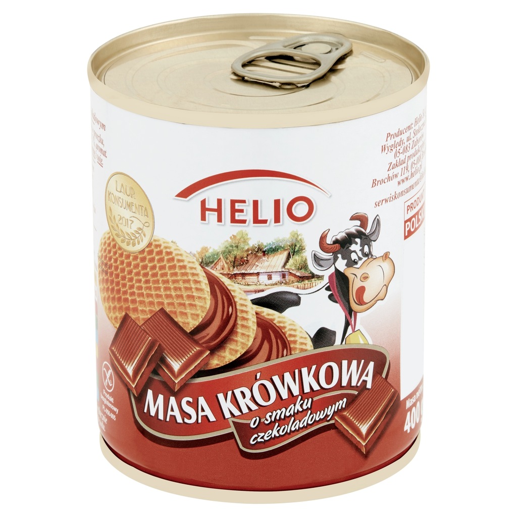 Kajmak Helio smak czekoladowy 400 g