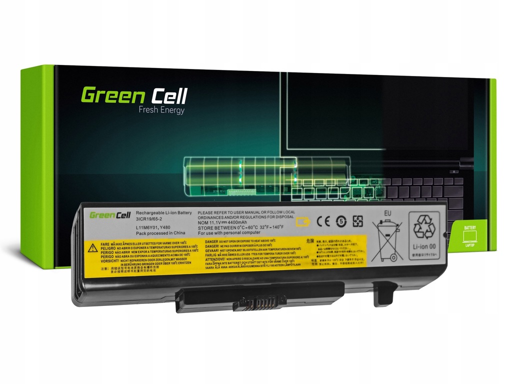 Green Cell do Lenovo 10.8V 4400mAh (LE34)