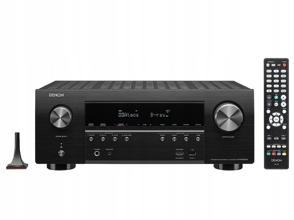 Купить Ресивер Denon AVR-S950H Wi-Fi, AirPlay2, Spotify: отзывы, фото, характеристики в интерне-магазине Aredi.ru