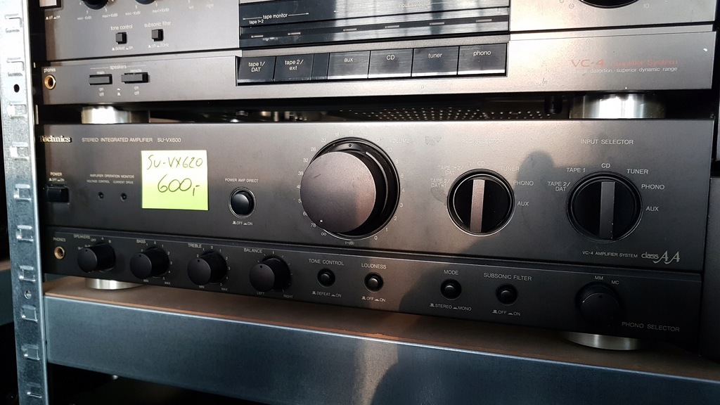 Fan-Technics Wzmacnia Technics SU-VX600 Sklep Łódź