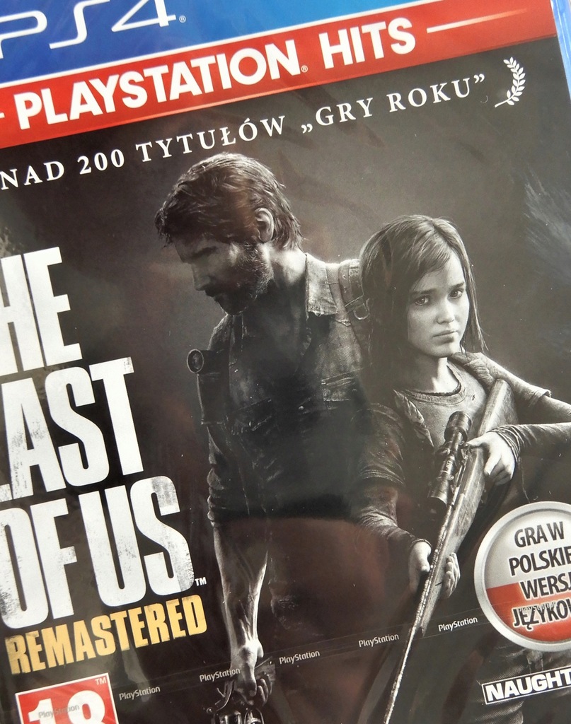 The Last of Us Remastered PS4 12304914011 oficjalne archiwum Allegro