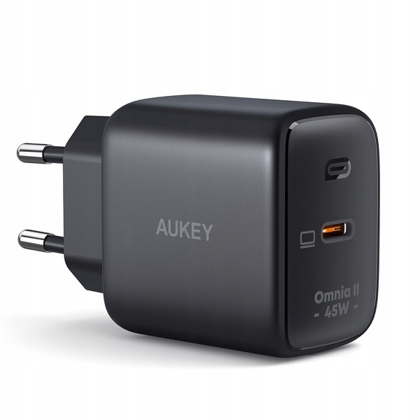 Aukey PA-B2T Black Omnia Ii GaN ładowarka