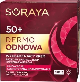 Купить Soraya DERMO RENEWAL 50+ Разглаживающий дневной крем: отзывы, фото, характеристики в интерне-магазине Aredi.ru