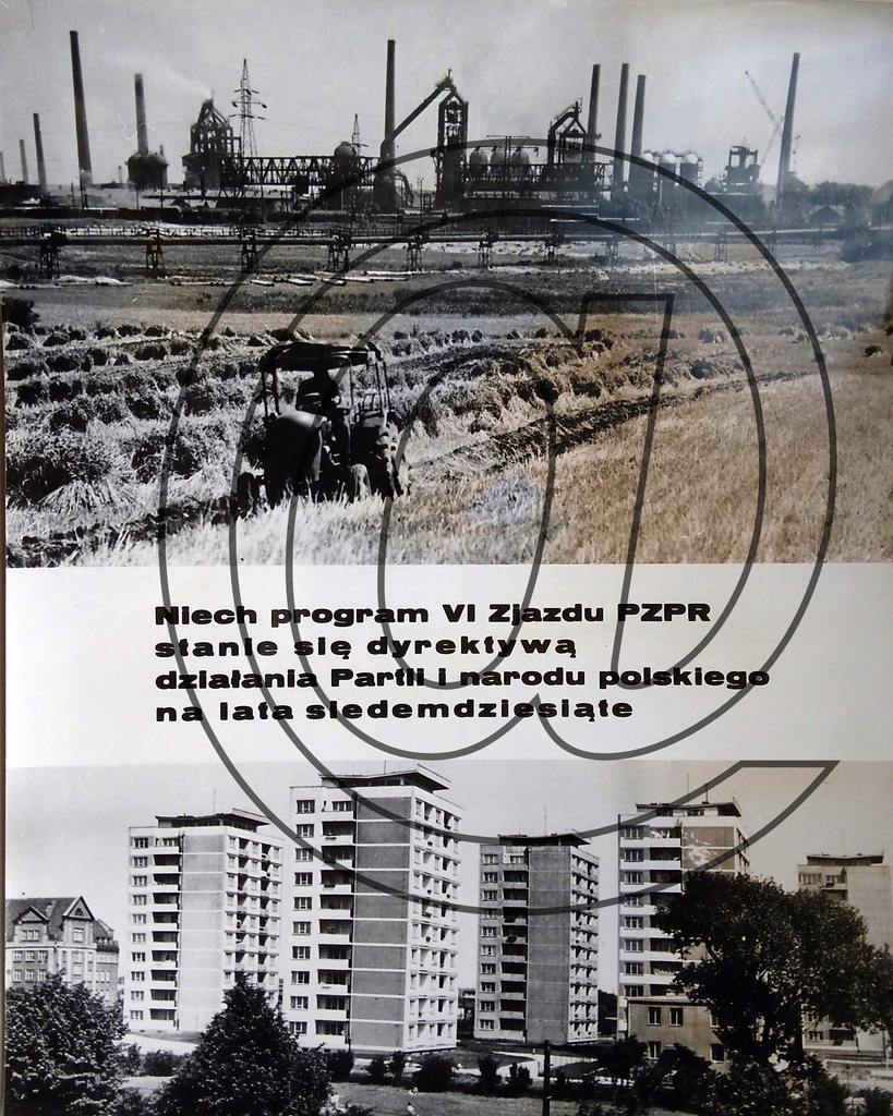 Propaganda sukcesu PRL - 18 plansz z 1971 r.