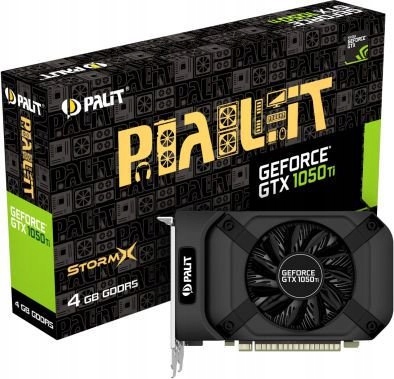 Купить Palit GeForce GTX 1050Ti Storm X 4 ГБ GDDR5. Гв.: отзывы, фото, характеристики в интерне-магазине Aredi.ru