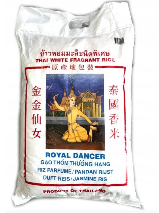 RYŻ JAŚMINOWY ROYAL DANCER 4,54KG Tajski PREMIUM