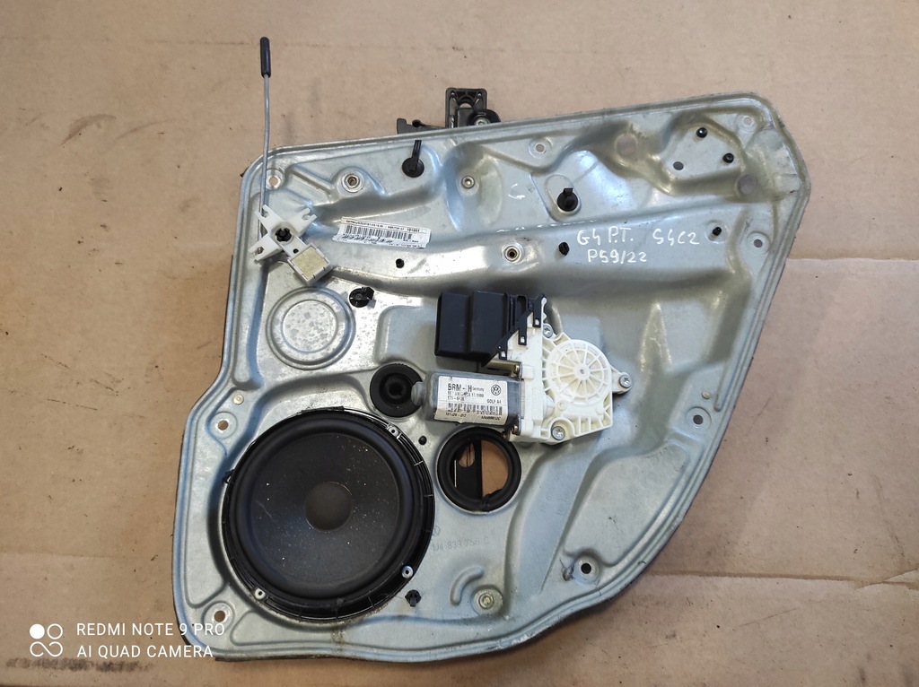 Mechanizm Podnośnik szyb VW Golf 4 IV - 12536961875 - oficjalne ...