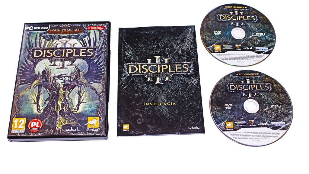 DISCIPLES III 3 WSKRZESZENIE HORDY NIEUMARŁYCH PREMIEROWE BOX PL PC