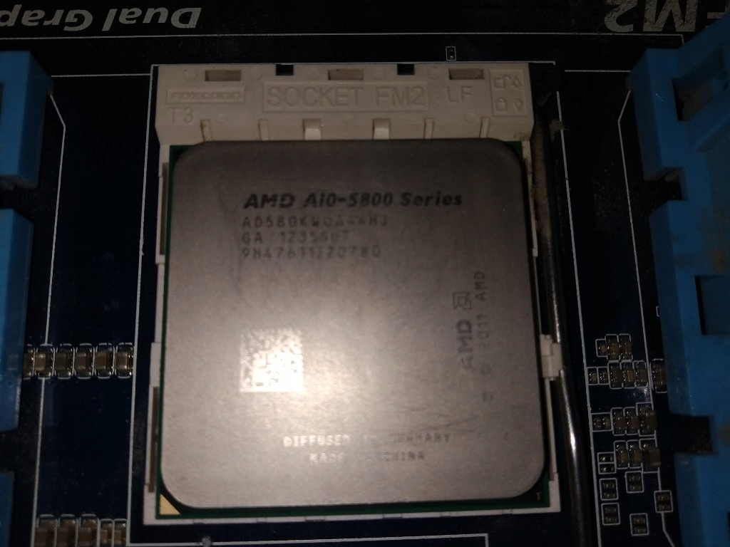 amd a10-5800k socket fm2 chodzenie box
