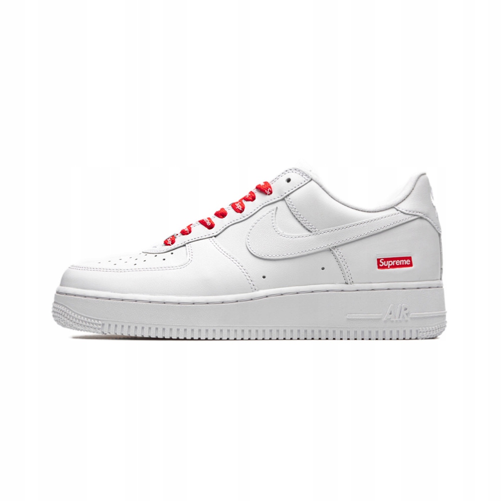 Buty Supreme X Nike Air Force 1 Low White R 38 9070743796 Oficjalne Archiwum Allegro