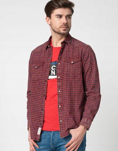 27E155 JACK&JONES__XXZ KOSZULA KRATKA__XS