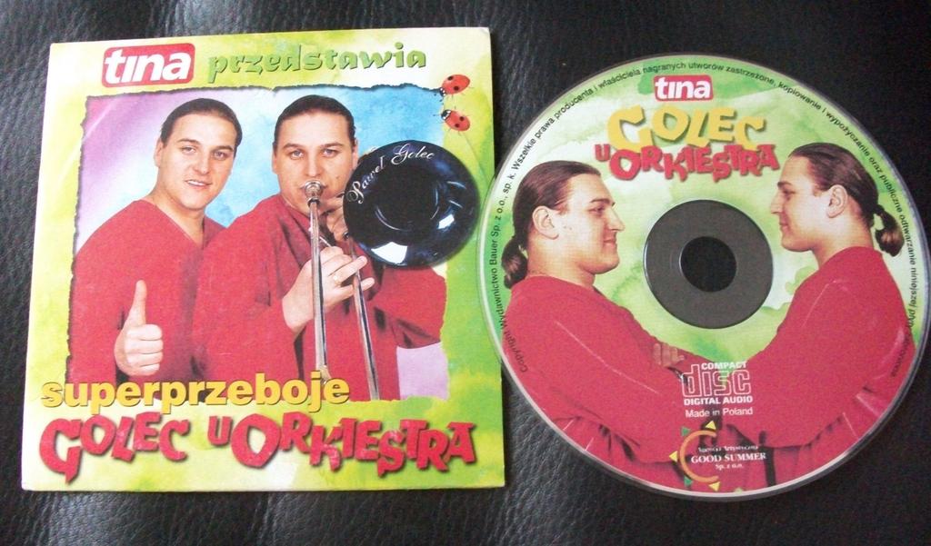 płyta CD superprzeboje Golec Orkiestra