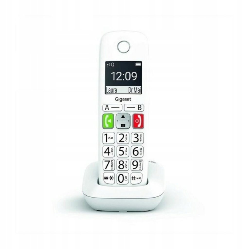 Telefon Bezprzewodowy Gigaset E290 Biały