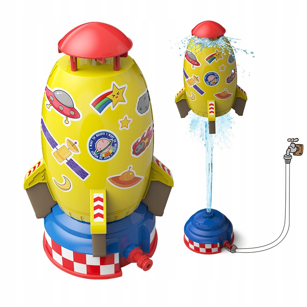 Latający Jet Rocket Shower Letnie zabawki