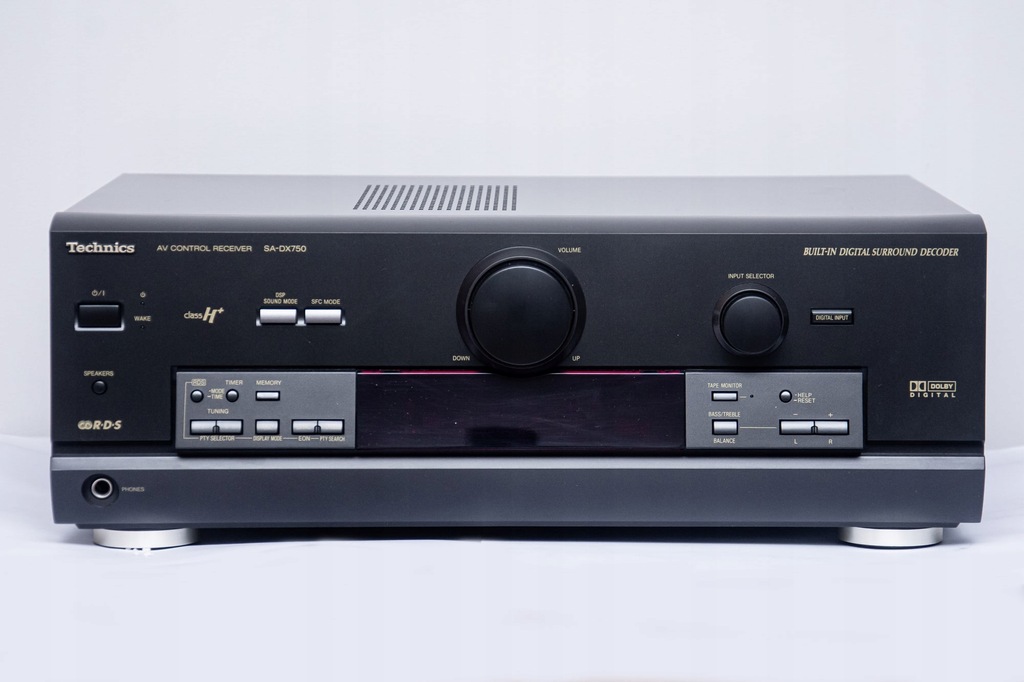 Technics SA-DX750 Black AV Control Receiver