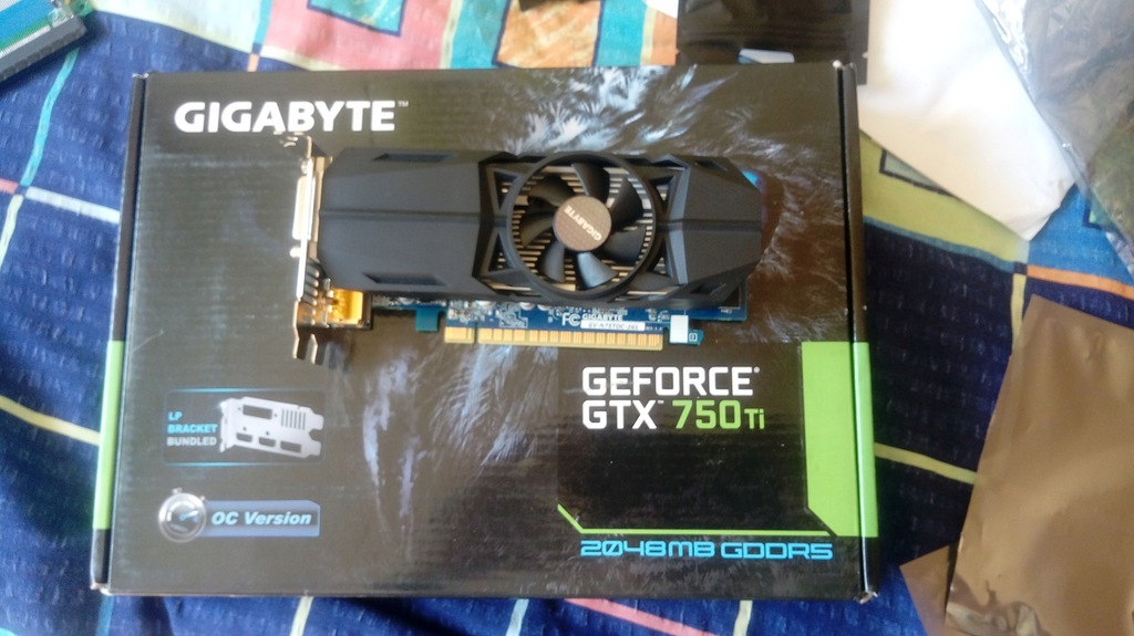 Gigabyte GeForce GTX 750Ti 2GB Low Profile