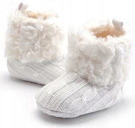 kozaczki zimowe ocieplane buty niemowlęce obuwie