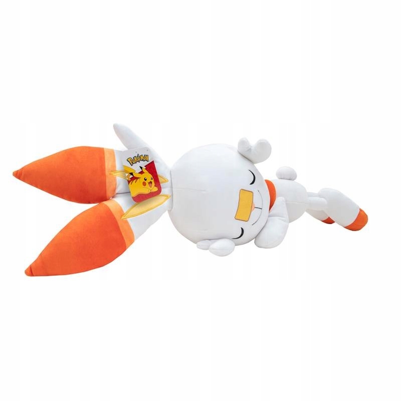 PKW2704 Pokemon Scorbunny Śpiący , Plusz, 45 cm