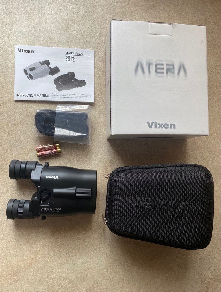 Vixen Atera H12x30 Lornetka ze stabilizacją