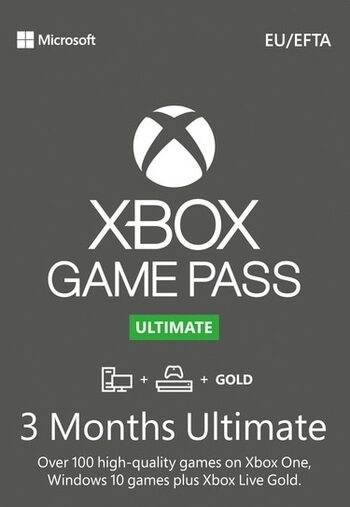 Xbox Game Pass Ultimate - 3 Miesiące Subskrypcja