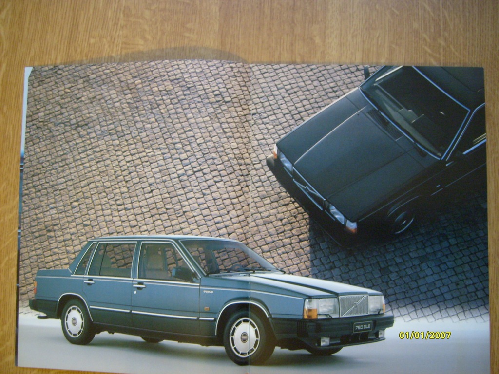 VOLVO 760 SEDAN & KOMBI 1986 BDB, 40 stron