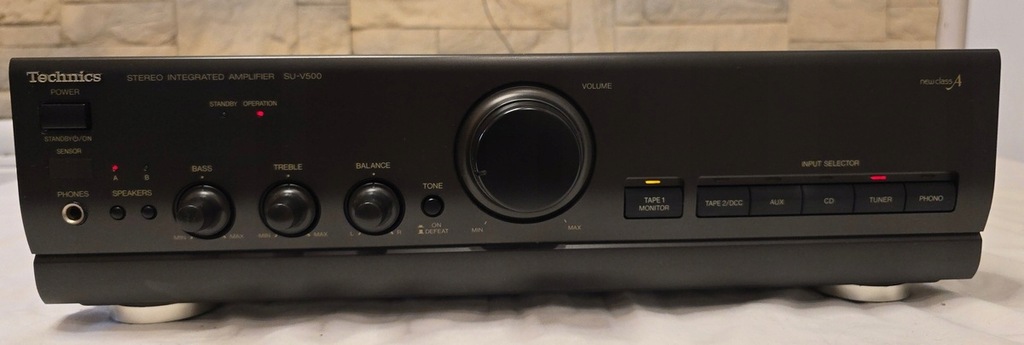 WZMACNIACZ TECHNICS SU-V500 IDEALNY SPRAWNY