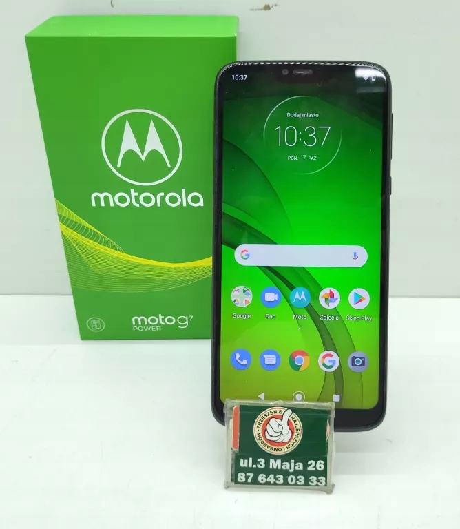 TELEFON MOTOROLA MOTO G7 POWER KOMPLET