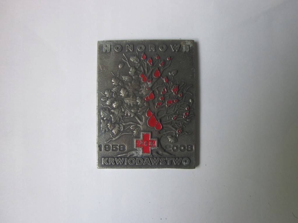 Medal Honorowe Krwiodawstwo PCK 50Lat