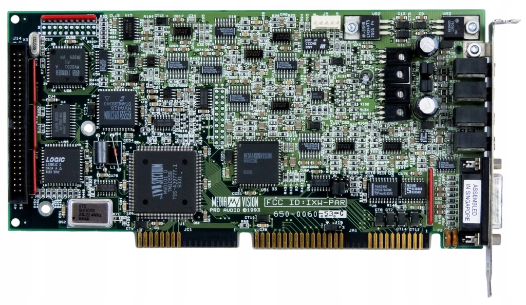 MEDIA VISION PRO AUDIO 650-0060-53-C ISA