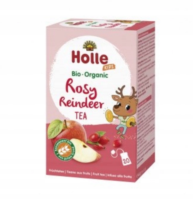 Herbatka owocowa różany renifer BIO HOLLE kids