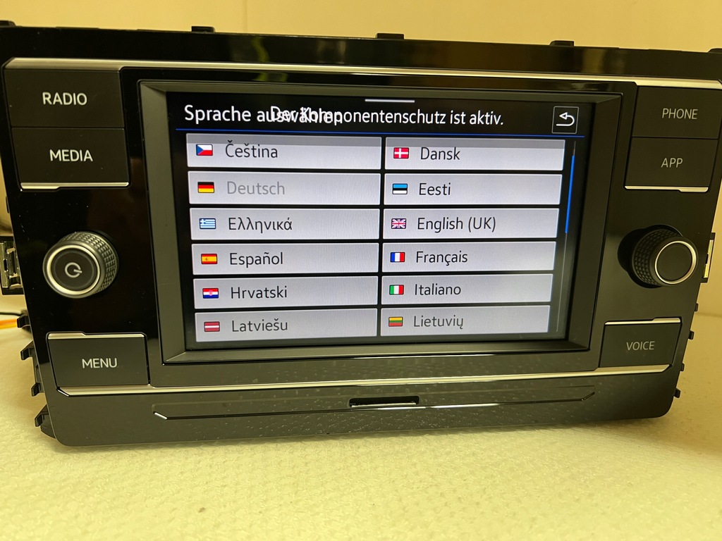 RADIO VW T6 GOLF PASSAT CADDY POLO 3G0035869
