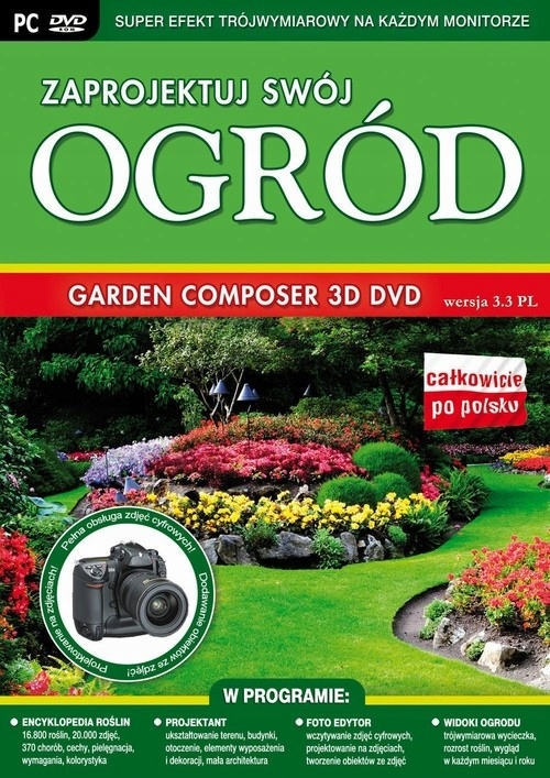 Garden Composer 3D DVD wersja 3.3 PL
