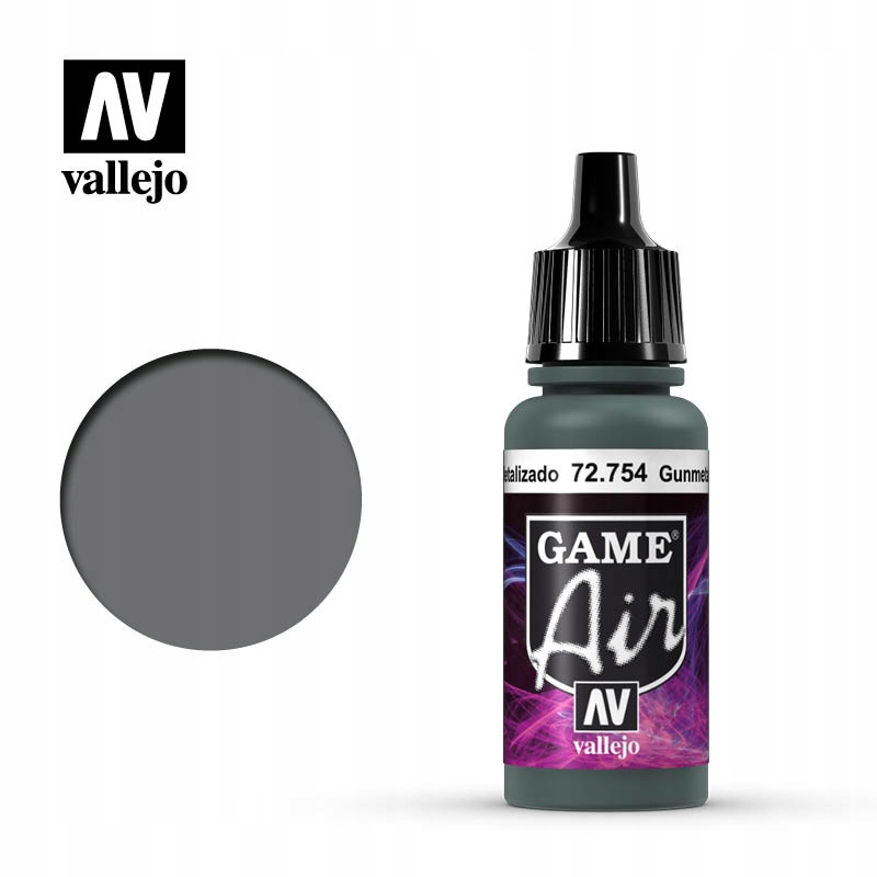 Vallejo Game Air 72.754 Gunmetal
